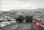 Image of convoy of trucks Crimea Ukraine, 1945, second 5 stock footage video 65675065823