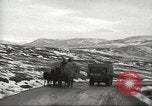 Image of convoy of trucks Crimea Ukraine, 1945, second 6 stock footage video 65675065823
