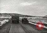 Image of convoy of trucks Crimea Ukraine, 1945, second 28 stock footage video 65675065823