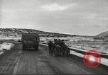 Image of convoy of trucks Crimea Ukraine, 1945, second 30 stock footage video 65675065823