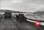 Image of convoy of trucks Crimea Ukraine, 1945, second 31 stock footage video 65675065823