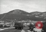 Image of convoy of trucks Crimea Ukraine, 1945, second 37 stock footage video 65675065823