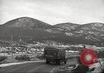 Image of convoy of trucks Crimea Ukraine, 1945, second 40 stock footage video 65675065823