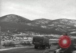 Image of convoy of trucks Crimea Ukraine, 1945, second 41 stock footage video 65675065823