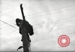 Image of convoy of trucks Crimea Ukraine, 1945, second 46 stock footage video 65675065823