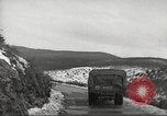 Image of convoy of trucks Crimea Ukraine, 1945, second 49 stock footage video 65675065823