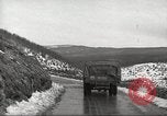 Image of convoy of trucks Crimea Ukraine, 1945, second 55 stock footage video 65675065823