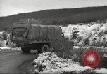 Image of convoy of trucks Crimea Ukraine, 1945, second 58 stock footage video 65675065823