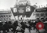 Image of Soviet military aircraft and paratroopers Moscow Russia Soviet Union, 1935, second 52 stock footage video 65675065837