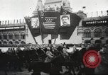 Image of Soviet military aircraft and paratroopers Moscow Russia Soviet Union, 1935, second 53 stock footage video 65675065837