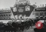 Image of Soviet military aircraft and paratroopers Moscow Russia Soviet Union, 1935, second 54 stock footage video 65675065837