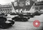 Image of Soviet military aircraft and paratroopers Moscow Russia Soviet Union, 1935, second 58 stock footage video 65675065837