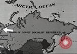 Image map de l'Union soviétique United States USA, 1935, de la seconde 43 séquences d'archives historiques vidéo 65675065842