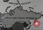 Image map de l'Union soviétique United States USA, 1935, de la seconde 55 séquences d'archives historiques vidéo 65675065842