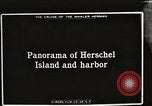 Image Harbour l'île Herschel Canada, 1914, de la seconde 1 séquences d'archives historiques vidéo 65675065851