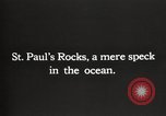 Image Saint Paul's Rocks Brésil, 1921, de la seconde 4 séquences d'archives historiques vidéo 65675065859