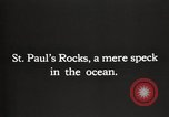 Image Saint Paul's Rocks Brésil, 1921, de la seconde 5 séquences d'archives historiques vidéo 65675065859