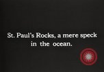 Image Saint Paul's Rocks Brésil, 1921, de la seconde 6 séquences d'archives historiques vidéo 65675065859