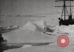 Image of Quest final stop on Antarctic expedition Antarctica, 1922, second 5 stock footage video 65675065870