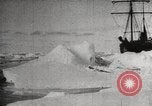 Image of Quest final stop on Antarctic expedition Antarctica, 1922, second 6 stock footage video 65675065870