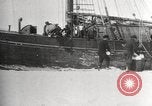 Image of Quest final stop on Antarctic expedition Antarctica, 1922, second 18 stock footage video 65675065870
