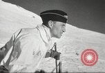 Image of German troops skiing Italy, 1943, second 4 stock footage video 65675065892
