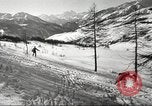 Image of German troops skiing Italy, 1943, second 21 stock footage video 65675065892