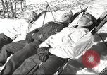 Image of German troops skiing Italy, 1943, second 38 stock footage video 65675065892