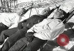 Image of German troops skiing Italy, 1943, second 39 stock footage video 65675065892