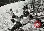 Image of German troops skiing Italy, 1943, second 50 stock footage video 65675065892
