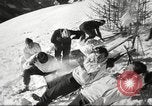 Image of German troops skiing Italy, 1943, second 51 stock footage video 65675065892