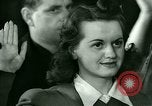 Standbild Eid der Bürgerschaft Bridgeport Connecticut USA, 1941, aus Sekunde 36 historischem Filmmaterial Videoclip 65675065917