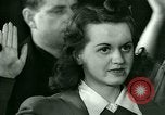 Standbild Eid der Bürgerschaft Bridgeport Connecticut USA, 1941, aus Sekunde 37 historischem Filmmaterial Videoclip 65675065917
