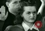 Standbild Eid der Bürgerschaft Bridgeport Connecticut USA, 1941, aus Sekunde 38 historischem Filmmaterial Videoclip 65675065917