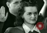 Standbild Eid der Bürgerschaft Bridgeport Connecticut USA, 1941, aus Sekunde 39 historischem Filmmaterial Videoclip 65675065917
