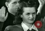 Standbild Eid der Bürgerschaft Bridgeport Connecticut USA, 1941, aus Sekunde 45 historischem Filmmaterial Videoclip 65675065917