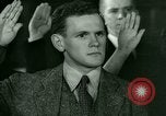Image serment de citoyenneté aux États-Unis Bridgeport Connecticut USA, 1941, de la seconde 51 séquences d'archives historiques vidéo 65675065918