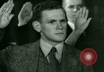 Image serment de citoyenneté aux États-Unis Bridgeport Connecticut USA, 1941, de la seconde 52 séquences d'archives historiques vidéo 65675065918