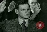 Image serment de citoyenneté aux États-Unis Bridgeport Connecticut USA, 1941, de la seconde 54 séquences d'archives historiques vidéo 65675065918