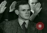 Image serment de citoyenneté aux États-Unis Bridgeport Connecticut USA, 1941, de la seconde 58 séquences d'archives historiques vidéo 65675065918