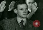 Image serment de citoyenneté aux États-Unis Bridgeport Connecticut USA, 1941, de la seconde 59 séquences d'archives historiques vidéo 65675065918