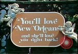 Standbild der französischen Kultur New Orleans Louisiana USA, 1978, aus Sekunde 7 historischem Filmmaterial Videoclip 65675065931