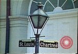 Standbild der französischen Kultur New Orleans Louisiana USA, 1978, aus Sekunde 21 historischem Filmmaterial Videoclip 65675065931