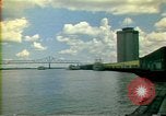 Standbild Hafen New Orleans Louisiana USA, 1978, aus Sekunde 41 historischem Filmmaterial Videoclip 65675065938