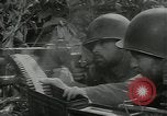 Image of US Army soldiers fire M-1 rifles World War 2 Pearl Harbor Hawaii USA, 1944, second 23 stock footage video 65675065966