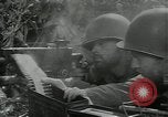 Image of US Army soldiers fire M-1 rifles World War 2 Pearl Harbor Hawaii USA, 1944, second 27 stock footage video 65675065966