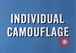 Image of individual camouflage United States USA, 1967, second 13 stock footage video 65675065971