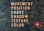Image of individual camouflage United States USA, 1967, second 12 stock footage video 65675065972