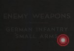 Image of German Karabiner 98K rifle United States USA, 1944, second 13 stock footage video 65675065984