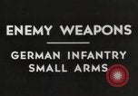 Image of German Karabiner 98K rifle United States USA, 1944, second 14 stock footage video 65675065984